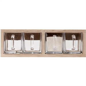 Andersen Furniture A-Organizer 1 Hylle Hvit Mattlakkert Eik/Glass