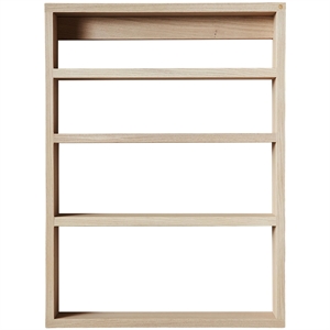 Andersen Furniture A-Podium Hylle 70x10x52 Hvitlakkert Eikehjørne