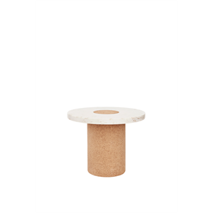 Frama Sintra Sidebord/sofabord Stor Hvit Marmor/kork