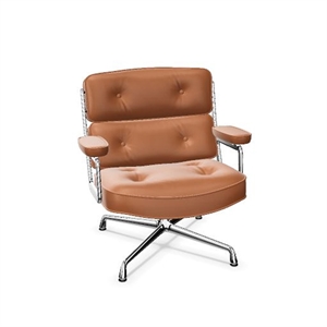 Vitra Lobby ES 105 Kontorstol Cognac/ Krom