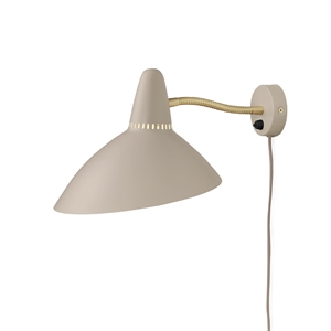 Varm Nordisk Lysende Vegglampe i Ren Kasjmir