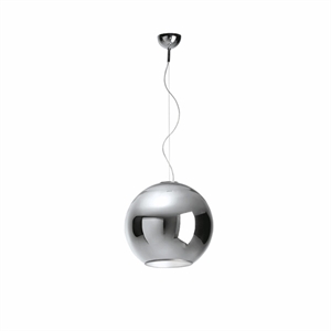 FontanaArte Globo Di Luce Taklampe Medium Krom