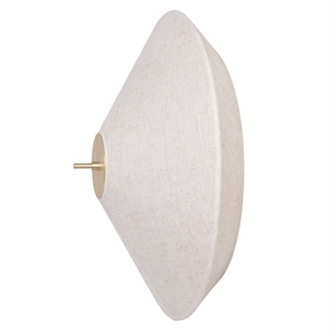 Edgeform Tafta Vegg-/Taklampe Ø52 Natural