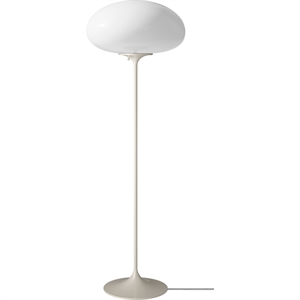 Gubi Stemlite Gulvlampe H110 Pebble Grey/Opal
