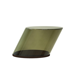 NORR11 Tilt Salongbord Flaskegrønn/glass