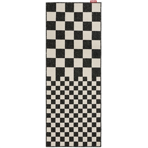 Fatboy Carpretty Catwalk Square Affair-teppe 80x200 cm Antrasitt/ Krem