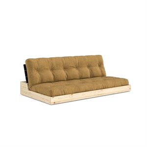 Karup Base Sovesofa med 5-lags madrass Black Night/643 Golden Oker