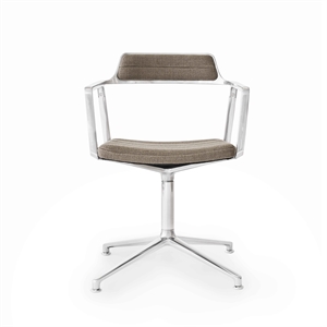 Vipp 452 Svingstol Mørk Sand/ Aluminium