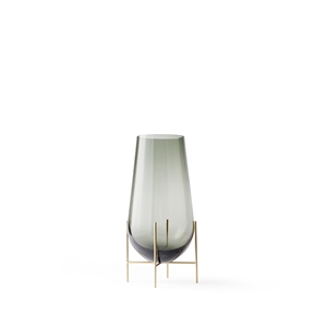 Audo Echasse Vase Liten/Børstet Messing