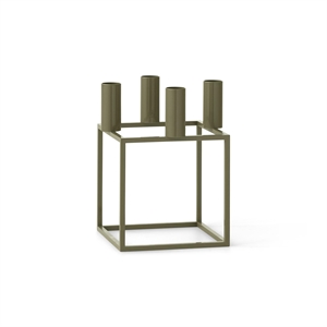 Audo Kubus 4 Lysestake Oliven