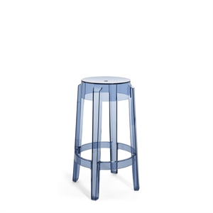 Kartell Charles Ghost Barkrakk H65 Blå