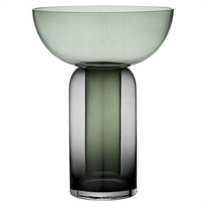 AYTM TORUS Vase H33 Sort/Skogfarget