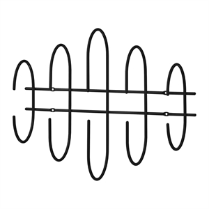 AYTM MOVEO Knagerekk Sort L51 cm