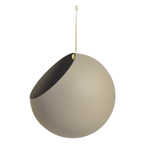 AYTM GLOBE Hengende Blomsterpotte 32 cm Gråbrun