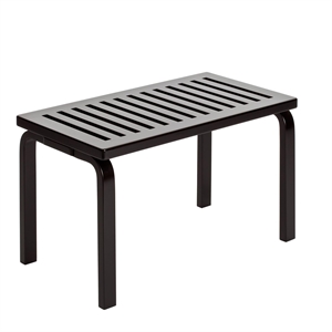 artek 153 Benk Størrelse B L72,5 cm Bjørk Sort