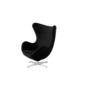 Fritz Hansen Miniatyr Egg Lenestol Sort