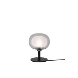 TOOY Nabila 552.32L Bordlampe Sort/ Sort Krom/ Røkt Glass