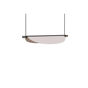 TOOY Thula 562.21 Taklampe Beige/ Nikkel/ Beige Lær
