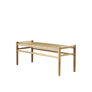 FDB Furniture J83B Benk Eik