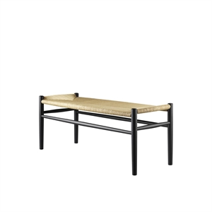FDB Furniture J83B Benk Sort
