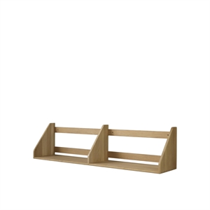 FDB Furniture B5 Hylle 100 cm Mattlakkert Eik