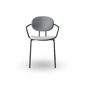 Sibast Furniture Piet Hein Spisestol Sort med Armlener Remix 123