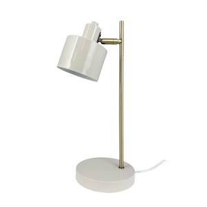 Dyberg Larsen Ocean Bordlampe Beige/ Messing