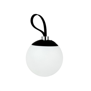 Dyberg Larsen Odin Utendørslampe Med Stropp Hvit/ Sort