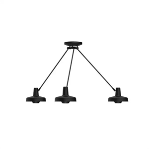 Grupa Products Arigato Trippel- Taklampe Palace Black