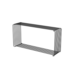 Montana Panton Wire Extended Shelf 05 – Svart 70 cm x 18,8 cm