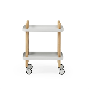 Normann Copenhagen Block-tralle Lys Grå/ Eik