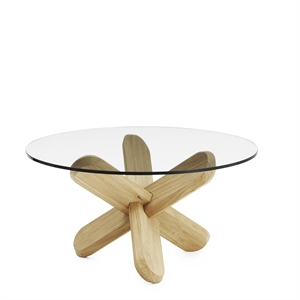 Normann Copenhagen Dingbord Glass/Eik