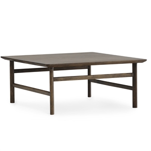 Normann Copenhagen Grow Sofabord Røkt Eik 80 x 80 cm