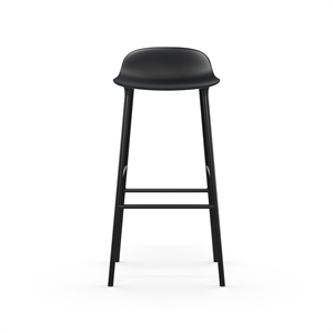 Normann Copenhagen Form Barkrakk H75 cm Sort/ Sort Stål