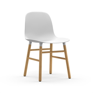 Normann Copenhagen Form Spisestuestol Hvit/eik