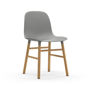 Normann Copenhagen Form Spisestuestol Grå/eik