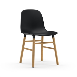 Normann Copenhagen Form Spisestuestol Sort/ Eik