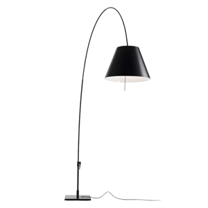 Luceplan Lady COSTANZA Gulvlampe Med Dimmer Sort