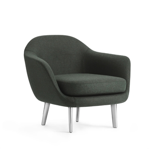Normann Copenhagen Sum Lenestol Aluminium/ Grønn LDS41