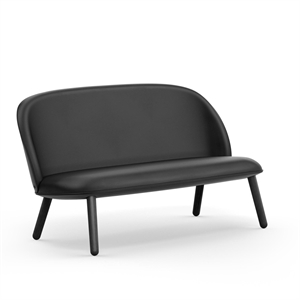 Normann Copenhagen Ace Sofa Sort Eik/ Sort Skinn