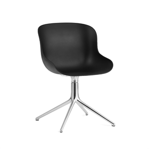 Normann Copenhagen Hyg Svingstol Aluminium/ Sort