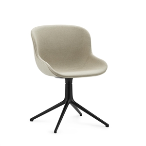 Normann Copenhagen Hyg Svingstol Polstret Sort Aluminium/ Main Line Lin MLF20