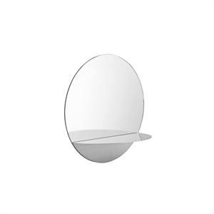Normann Copenhagen Horizon Speil Rundt Stål