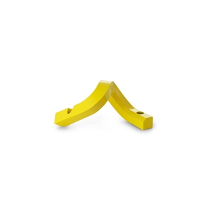 Normann Copenhagen Crooked Two Lysestake Gul