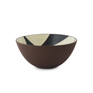 Normann Copenhagen Line Skål Ø30 Sort/ Krem