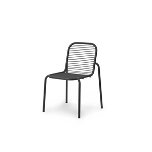 Normann Copenhagen Vig Utendørsstol Sort