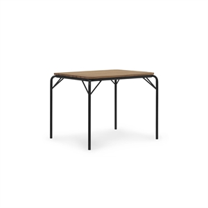 Normann Copenhagen Vig Spisebord 90 x 80 cm Sort/ Robinia