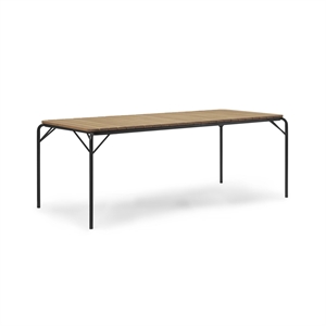 Normann Copenhagen Vig Spisebord 90 x 200 cm Sort/Robinia