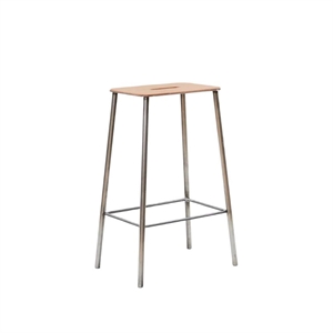 Frama Adam Krakk H65 Rått Stål/skinn
