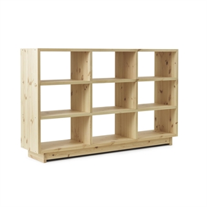 Normann Copenhagen Plank Bokhylle Høy Furu